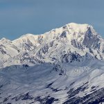 vue sur le mont blanc